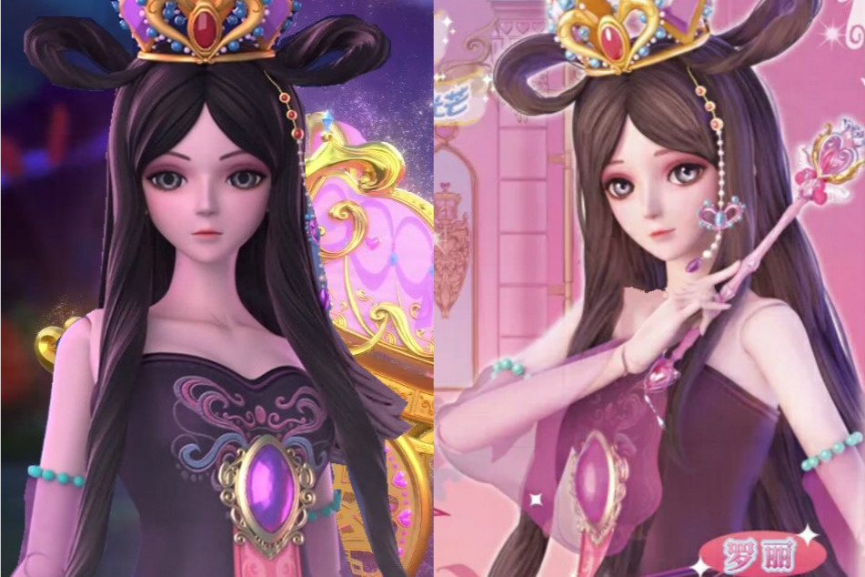 原来叶罗丽仙子的身材有差距,亮彩无药可救,她的"假身材"抢眼图片