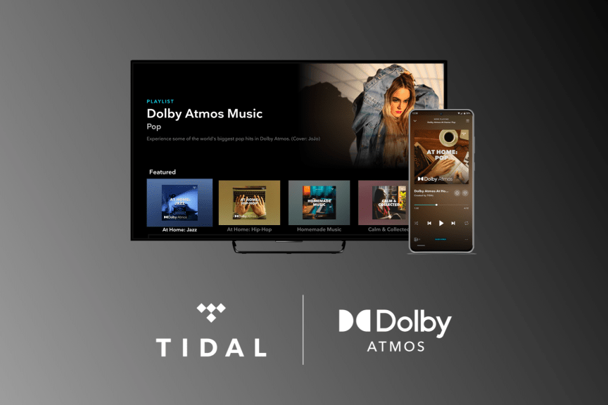 tidal宣布杜比全景声(dolby atmos)支持条形音箱和机顶盒,包括apple