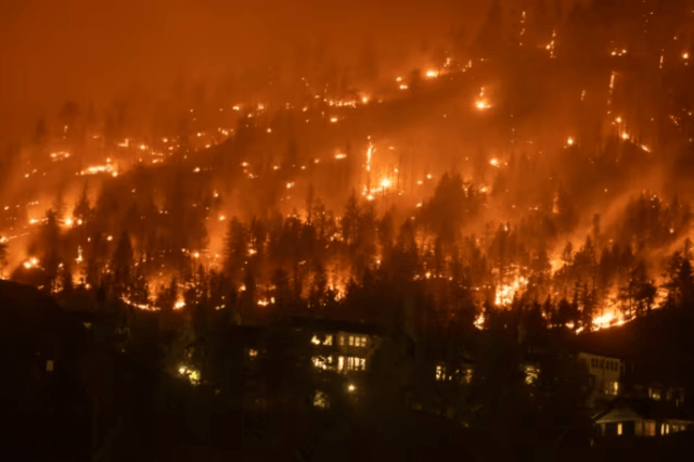 加拿大政府派军队支援森林火灾救灾