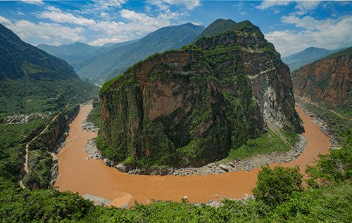 藏在深山的大峡谷_金沙江