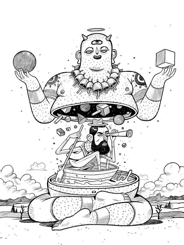 创意插画设计欣赏!放开你的思维