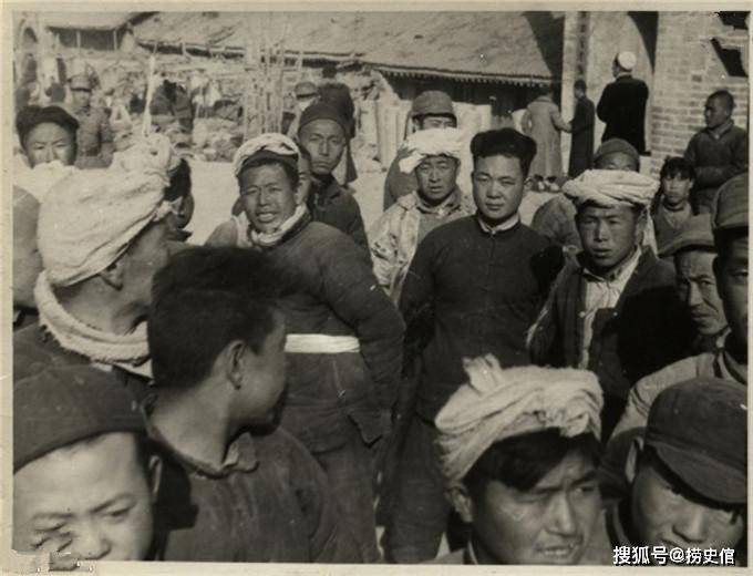 1947年革命圣地延安人物照