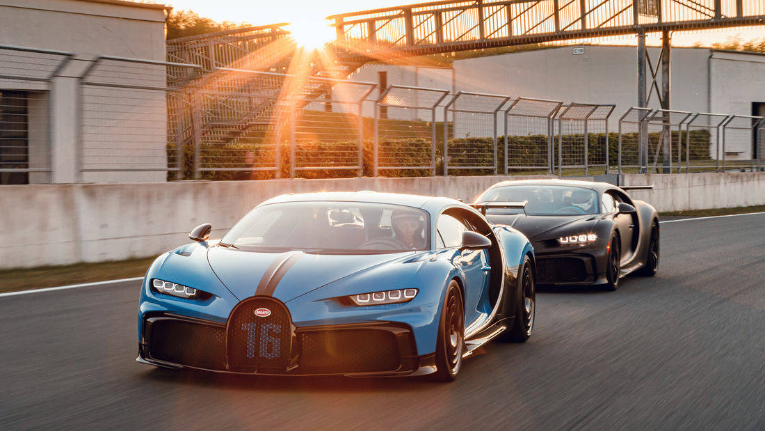 布加迪chiron pur sport路试中 预计下半年交付