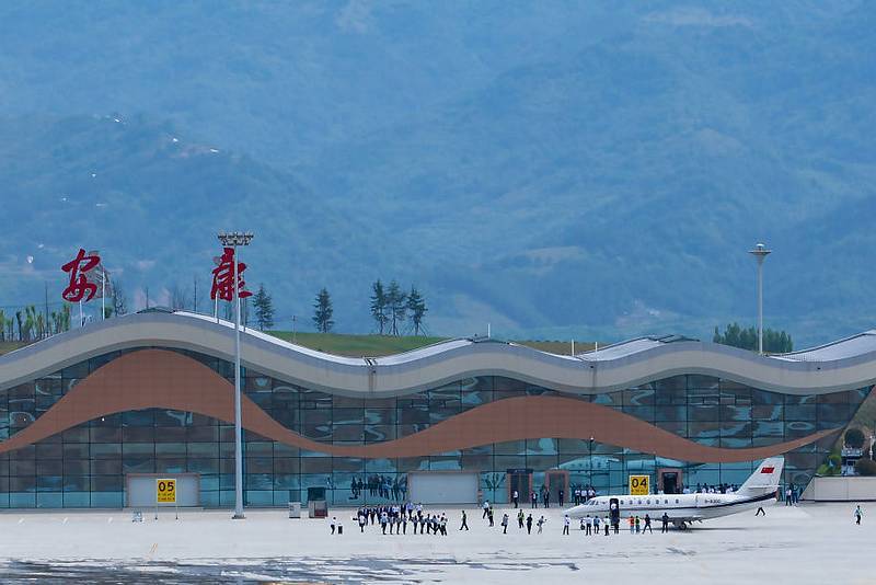 安康富强机场校验飞行圆满完成
