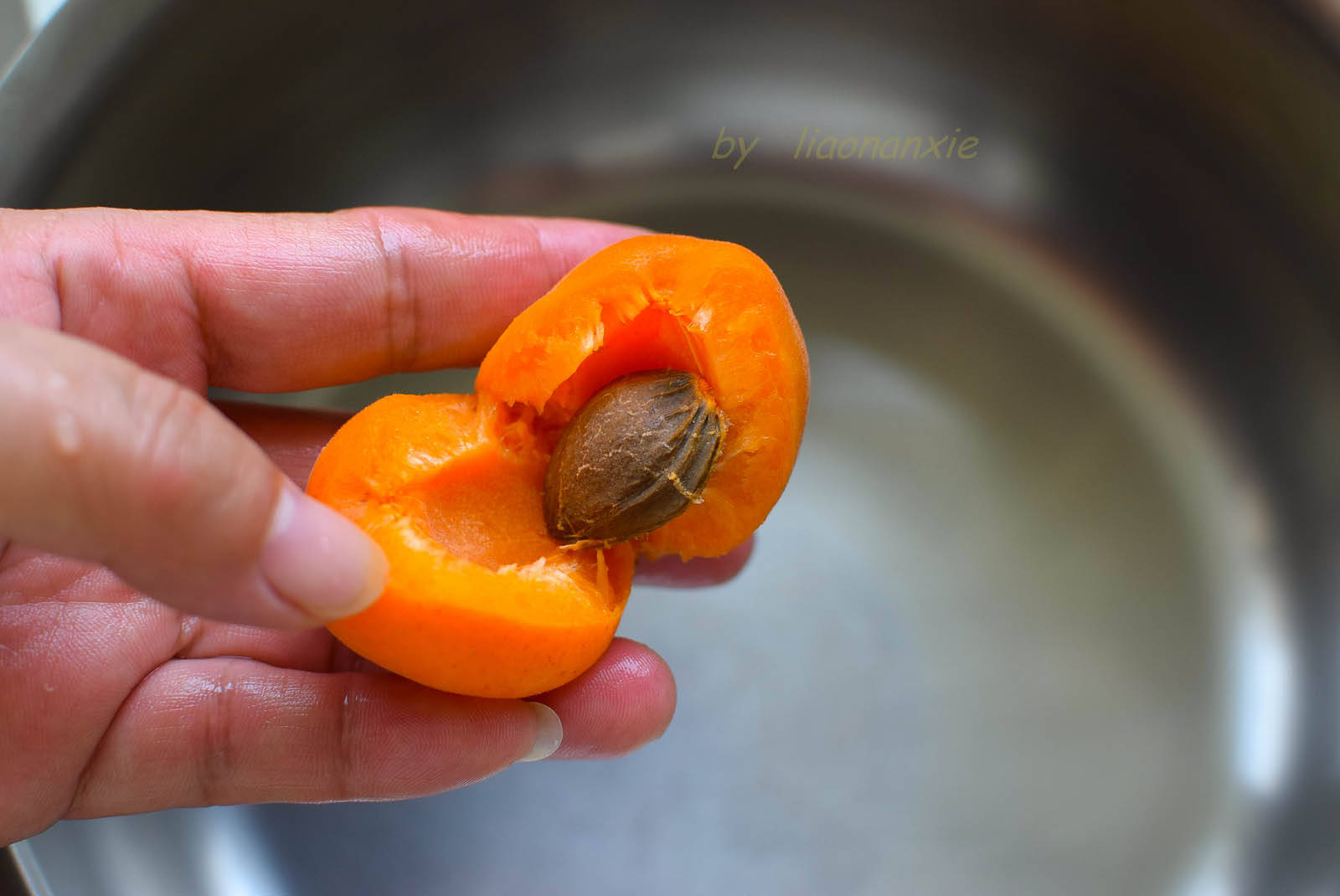 材料说明:杏要熟透的比较好,如果是青杏,涩味太重,煮出来不太好吃.