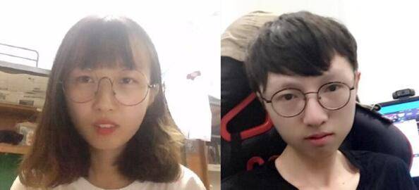 女版mlxg是他的一位粉丝,两人没有任何血缘关系,但两人长的却极其相