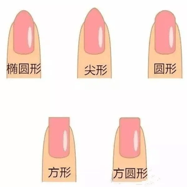 去找点夏天的感觉吧 美甲的指甲形状