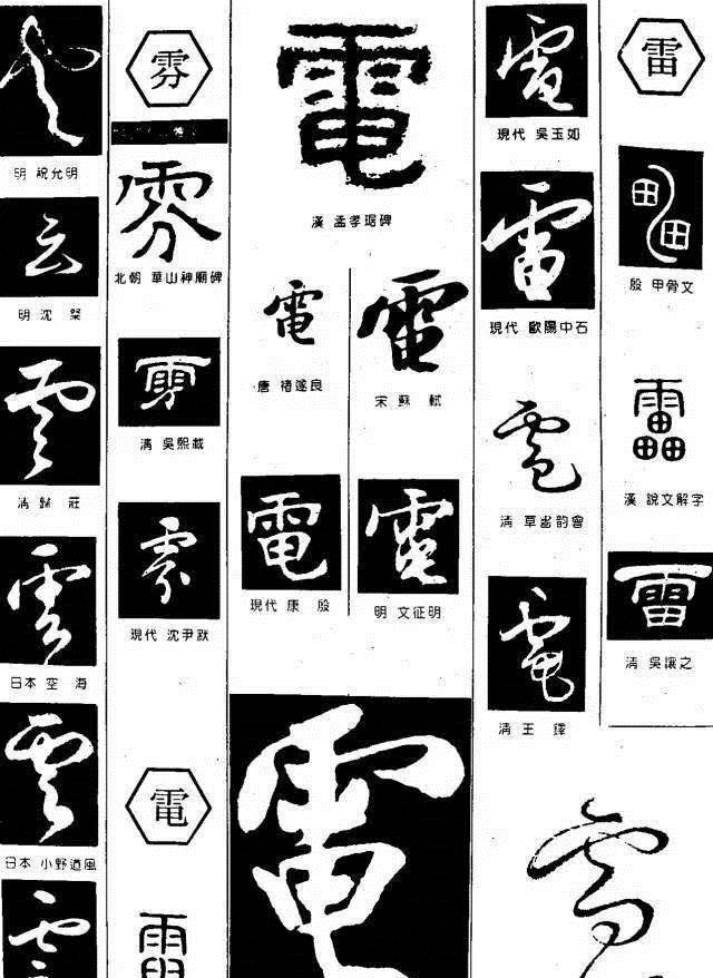 古代没有电,甲骨文中却有"电"字,电从何来?专家:别被骗了