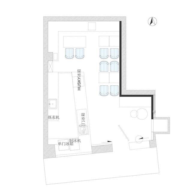 ydecodesign新作上海延平路227号mobys咖啡馆设计