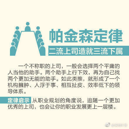 刺猬法则 手表定律 帕金森定律 华盛顿合作规律 多米诺效应 彼得原理