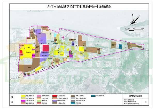 九江城东港区沿江工业基地规划出炉!