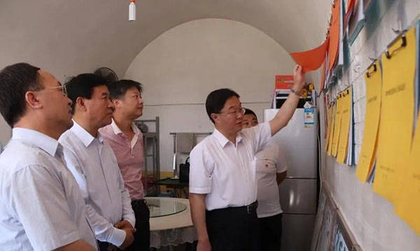 山西省水利厅厅长常建忠在兴县调研脱贫攻坚工作