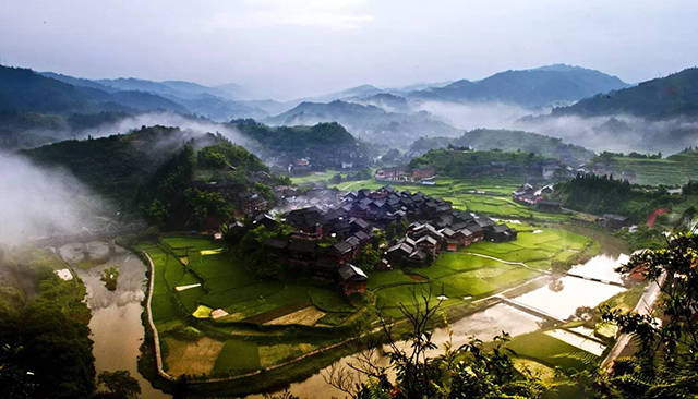 广西柳州十大古村落,岭南山水人居的别样风情