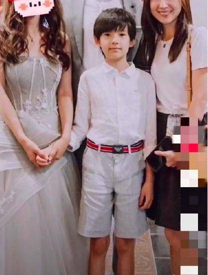 超帅的星二代：郑嘉颖儿子遗传了好基因，胡杏儿俩儿子像双胞胎