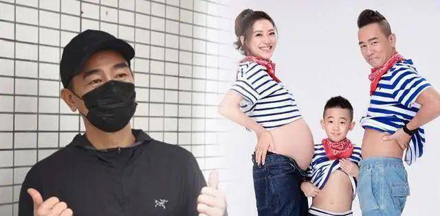 陈小春首晒小儿子正面照,张大嘴打哈欠超可爱,还透露jasper有点妒忌?