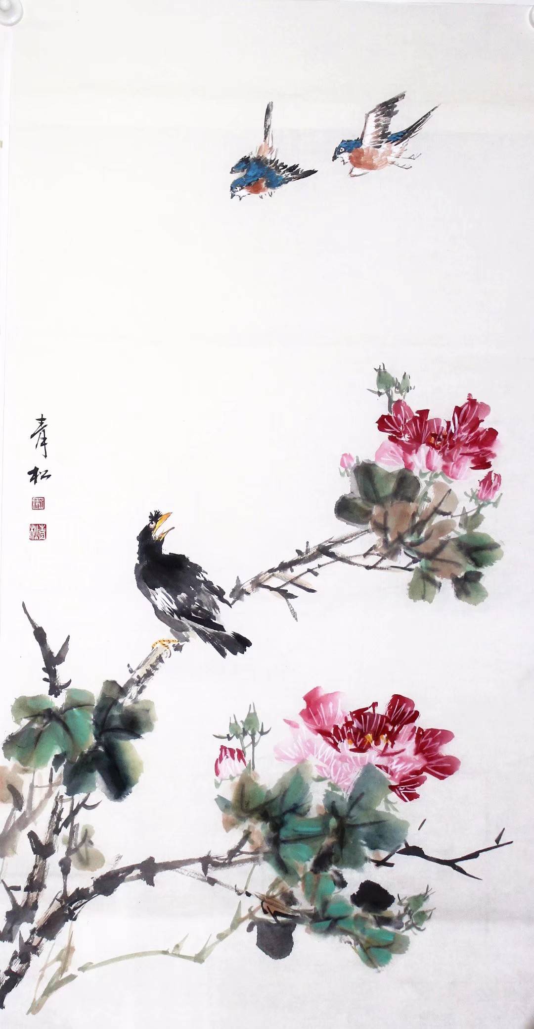 蒲青松老师作品赏析