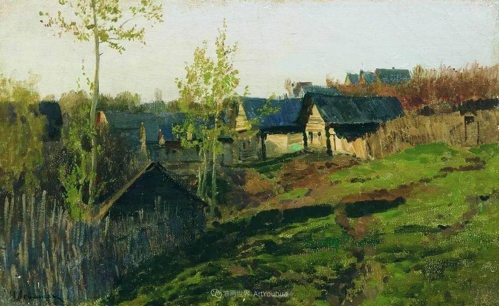 俄罗斯著名画家艾萨克·伊里奇·列维坦风景油画欣赏