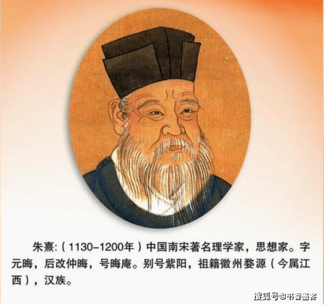 儒学集大成者宋代理学大师朱熹人书俱老炉火纯青的榜书千字文