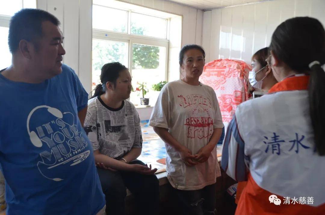 下乡送温暖，清水慈善为瓦房店市三台乡送爱心物资