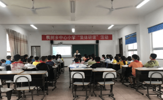 同教研,促成长—桃源枫树乡中心小学举行"集体研课"活动