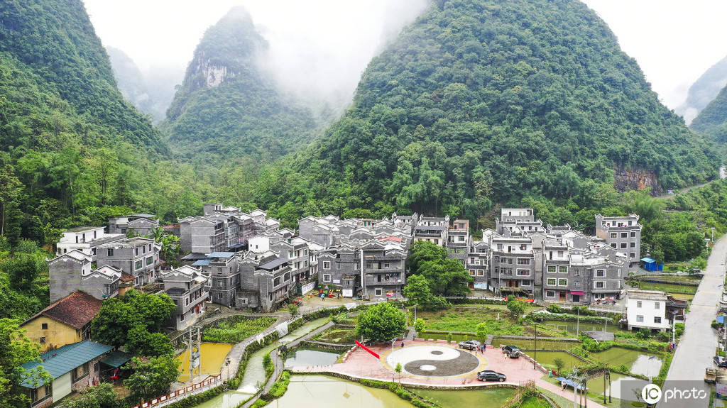 探访毛南族聚居地 毛南山乡奇峰林立风景优美