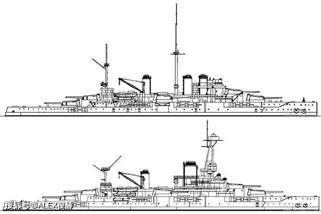 孤拔级战列舰(也称为科尔贝级)共建造四艘:科尔贝号,让·巴尔号(后改