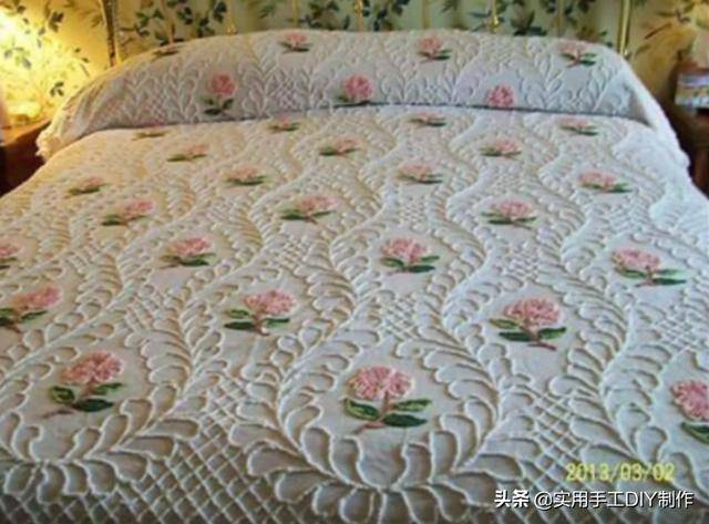 「针织作品」58款顶级钩针设计师多色调方格床单设计