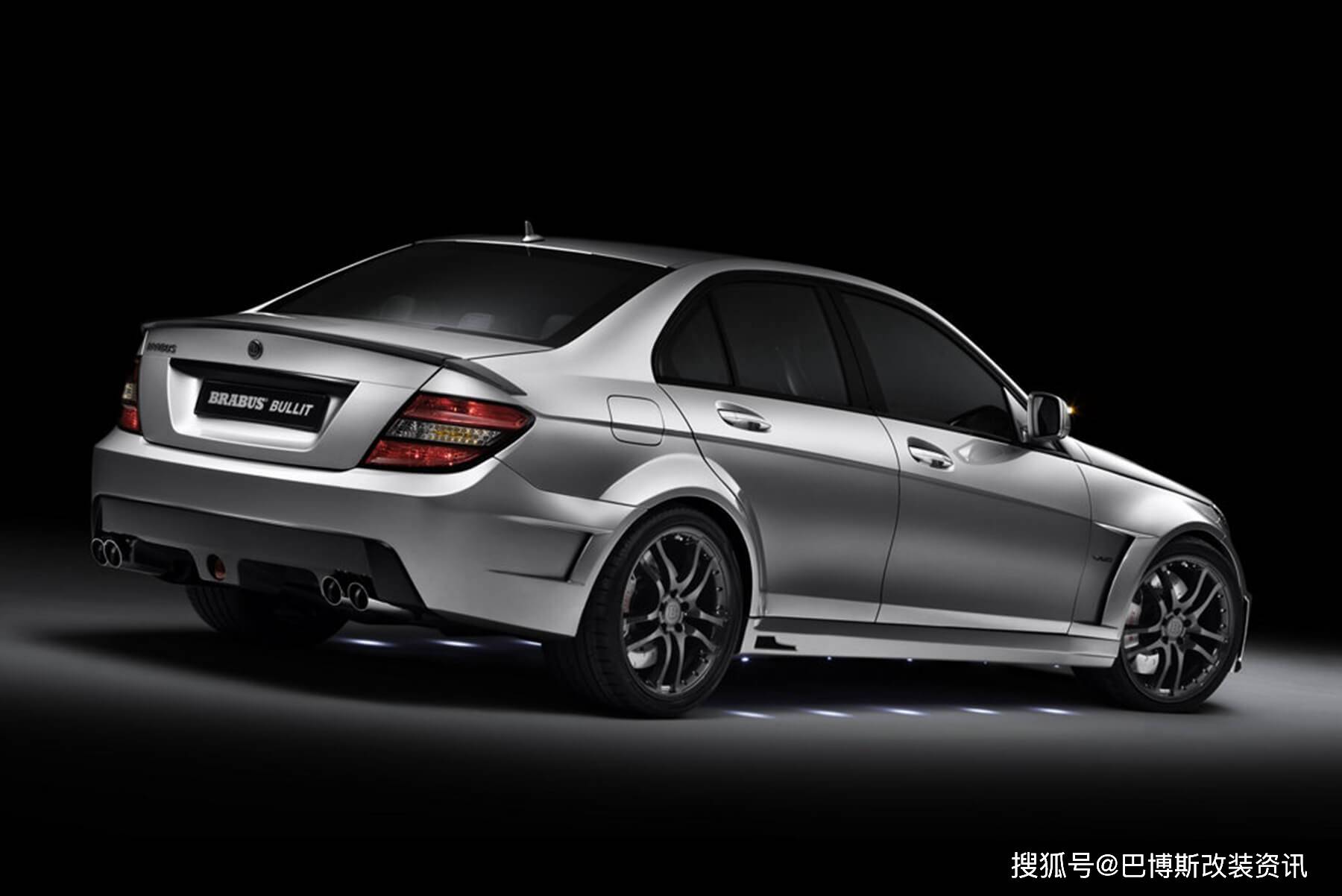 极速360km/h,奔驰最酷c级车:由巴博斯改装 命名为brabus bullit