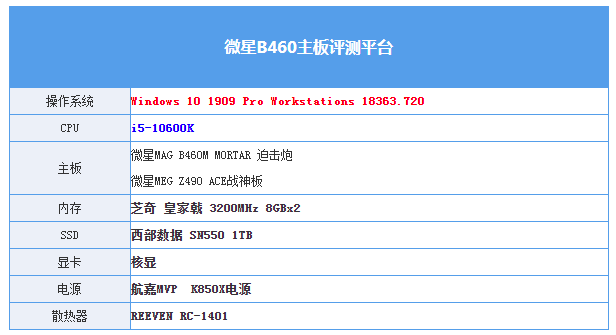 微星mag b460m mortar 迫击炮评测:电商爆款继承人 ta