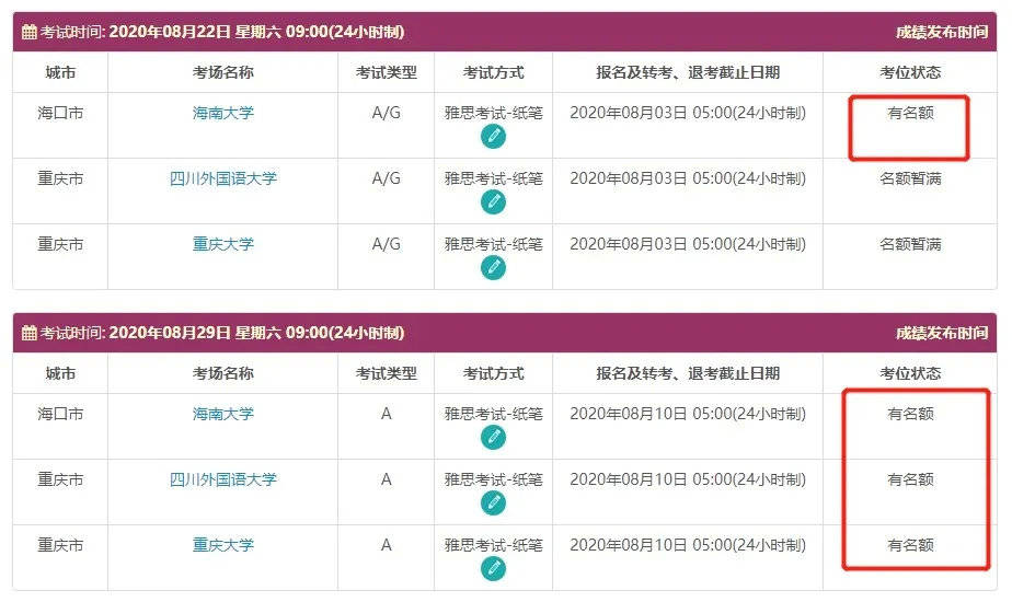 英国留学：耶！雅思放8月考位啦！