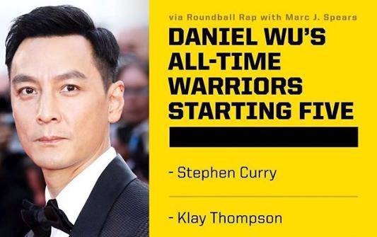 斗球：吴彦祖选勇士史上最佳正选