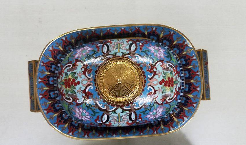 宝鼎|张同禄景泰蓝鼎盛中华十二生肖宝鼎