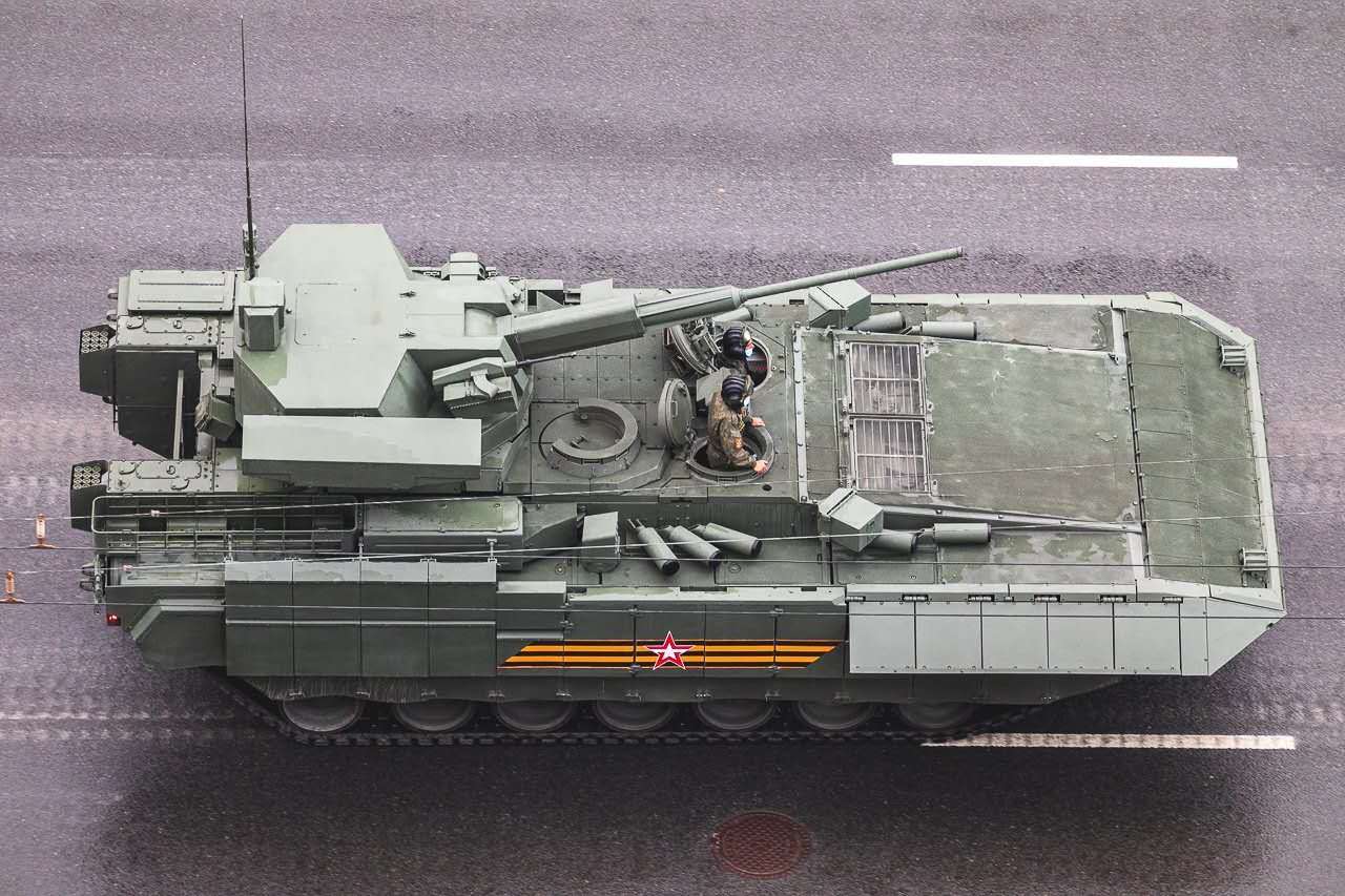 俄罗斯新型战车集体亮相,你能认识几种?