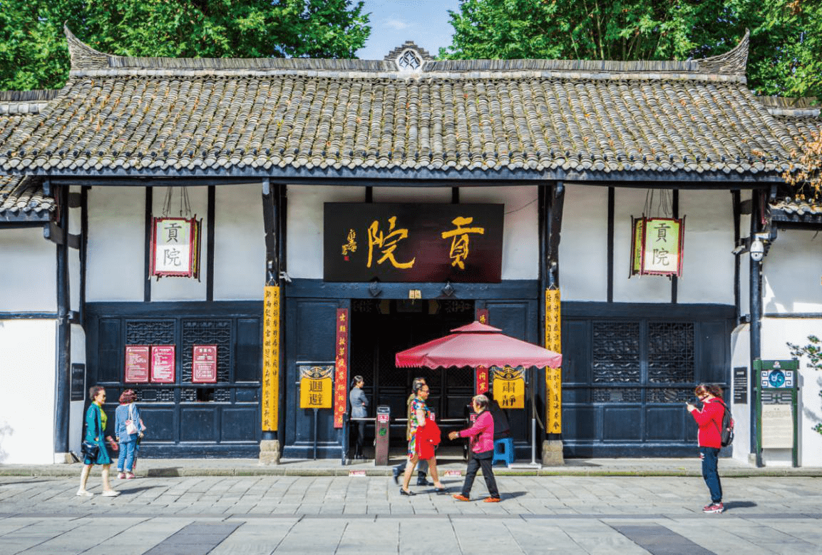 清代四川贡院汉桓侯祠(张飞庙),全国重点文物保护单位,为明清时重建的