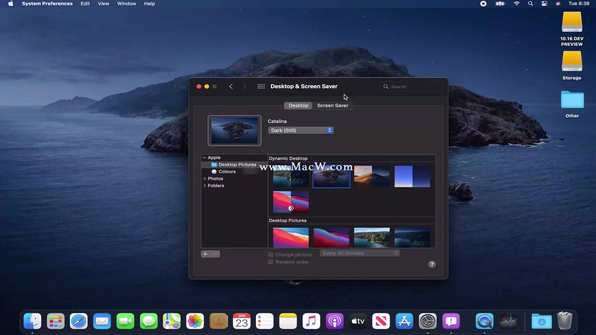 macos big sur白昼壁纸及主要功能