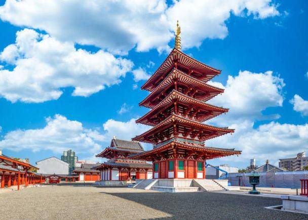 日本最古老的国营寺庙「四天王寺」