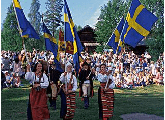 瑞典特色节日——仲夏节
