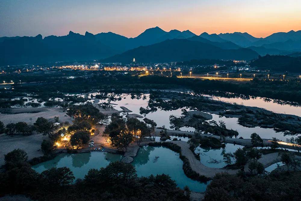 楠溪江畔新网红点,夜景夜市夜娱夜食,等你来!