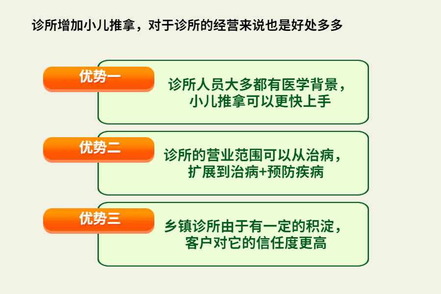 小儿|让农村孩子少用抗生素诊所增加小儿推拿