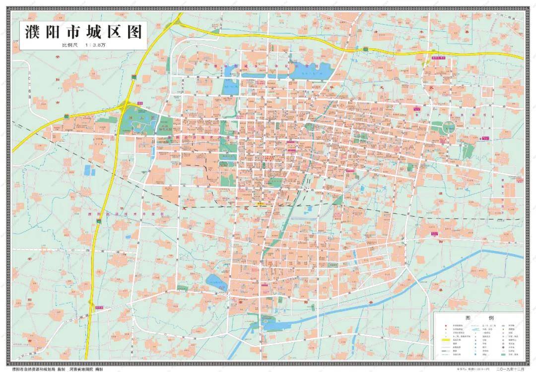 11幅最新最全濮阳市公益地图来了!