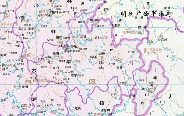 原创广西这六县以"山"为名,其二为千年古县,均因何得名?