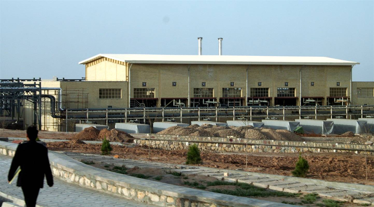 图为纳坦兹核基地