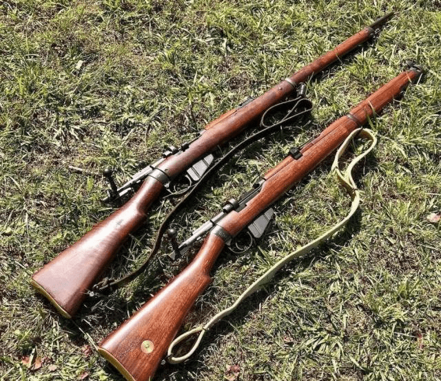 许多二战武器的历史都可以追溯到一战时期,而英军的李恩菲尔德步枪的