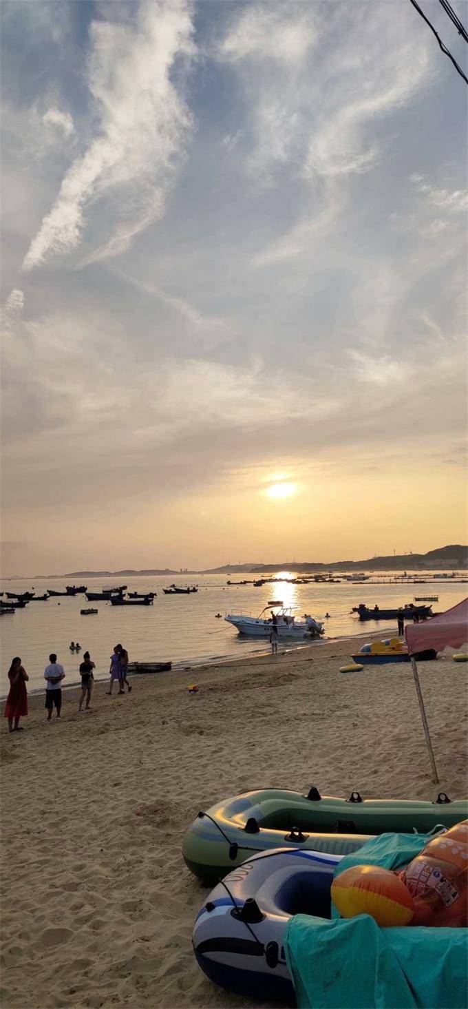 暑假,大连大长山岛福海度假村吃海鲜吹海风,望望黄海