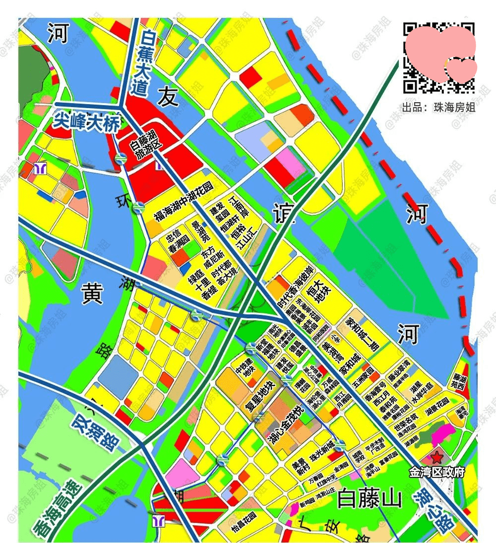 湖心路地块控规图