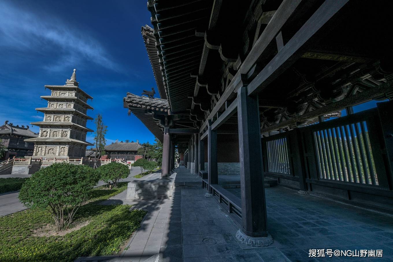 大同灵岩寺:以北魏建筑元素为本,颠覆了人们对煤都的最初印象