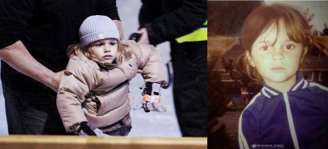 18岁罗密欧晒与女朋友合影，扎着小辫五官与贝嫂