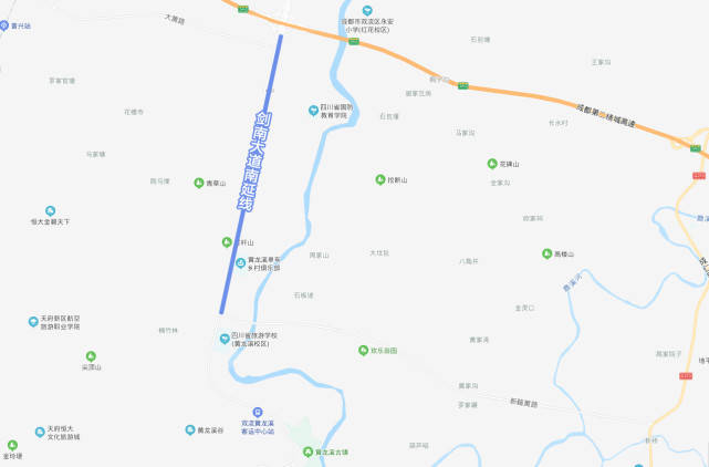 剑南大道南延线将于本周半幅通车!