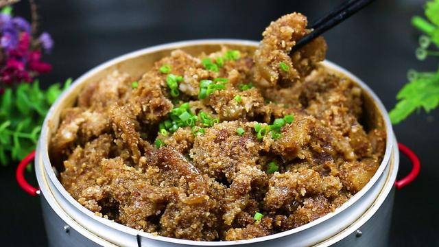 粉蒸肉|掌握这些技巧，好吃不油腻，看着就流口水其实做粉蒸肉也有诀窍