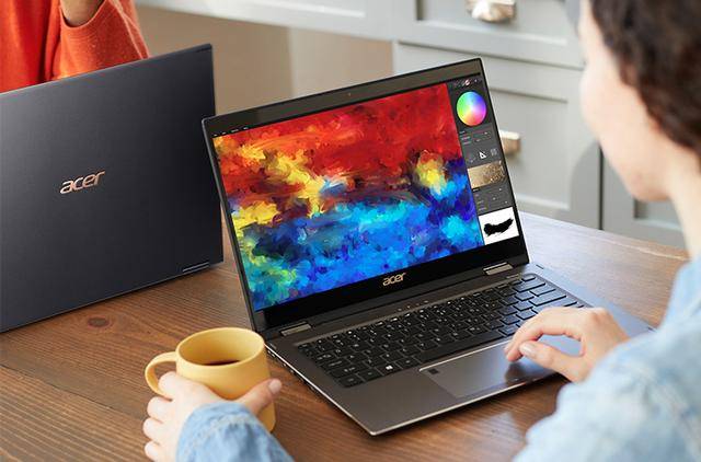 工作|可360°翻转的神仙本，轻薄本Acer 蜂鸟Spin 5图赏